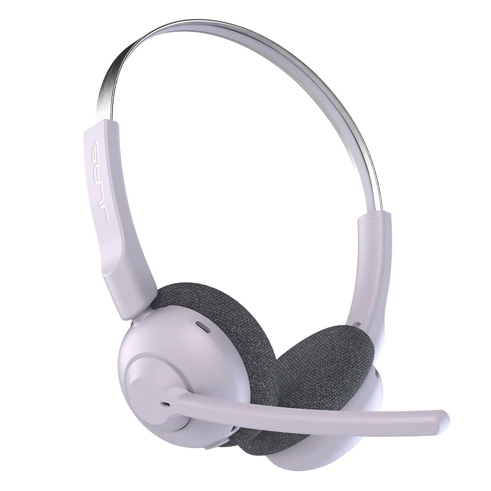 Headset JLAB,  Bluetooth Color LILA, Multipunto 2 dispositivos, 50Hrs., quick mute MIC, Go Work Pop On-Ear Headset PC+MAC+CEL  -HBGWRKPOPRLLC4