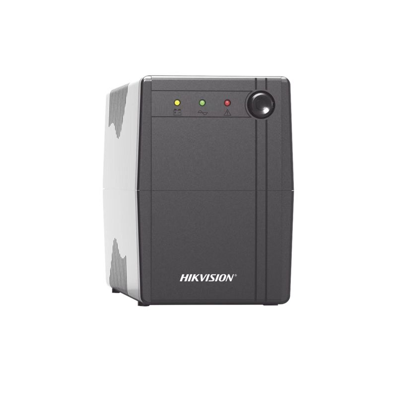 UPS Hikvision 600 VA, 360W, Contra Sobrecarga y Descarga, Entrada y Salida 120 VCA, 6 Tomas NEMA 5-15R, DS-UPS600-X