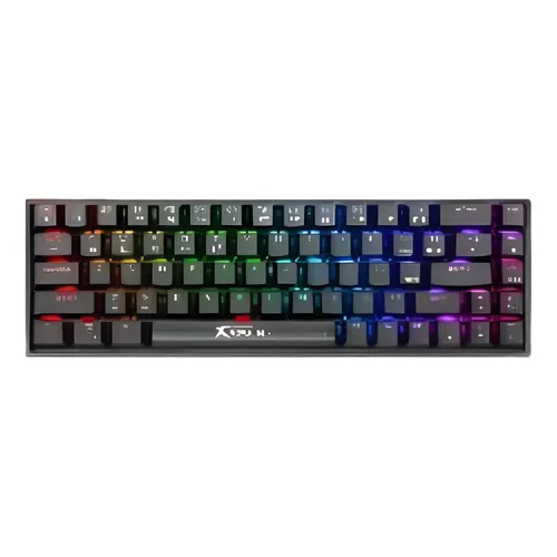 Teclado Xtrike-Me Inalambrico Negro, Red Switch 60% Wireless Gaming Keyboard, GK-993W