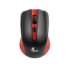 Mouse Xtech 2.4 GHz 4-button 1600dpi Black RED XTM-310RD  GALOS