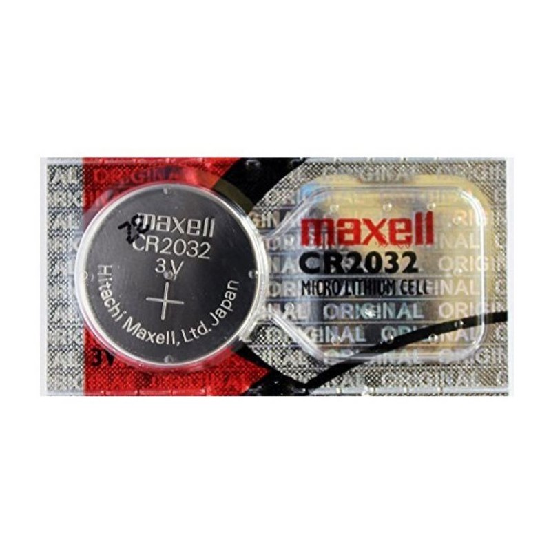 Bateria maxell CR2032 microbateria de Litio.