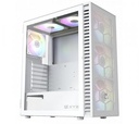 Case XYZ Airone 100 Mesh Blanco - XYZ-SA-805, 3x140mm + 3x120mm ARGB Fans Vidrio Templado  
