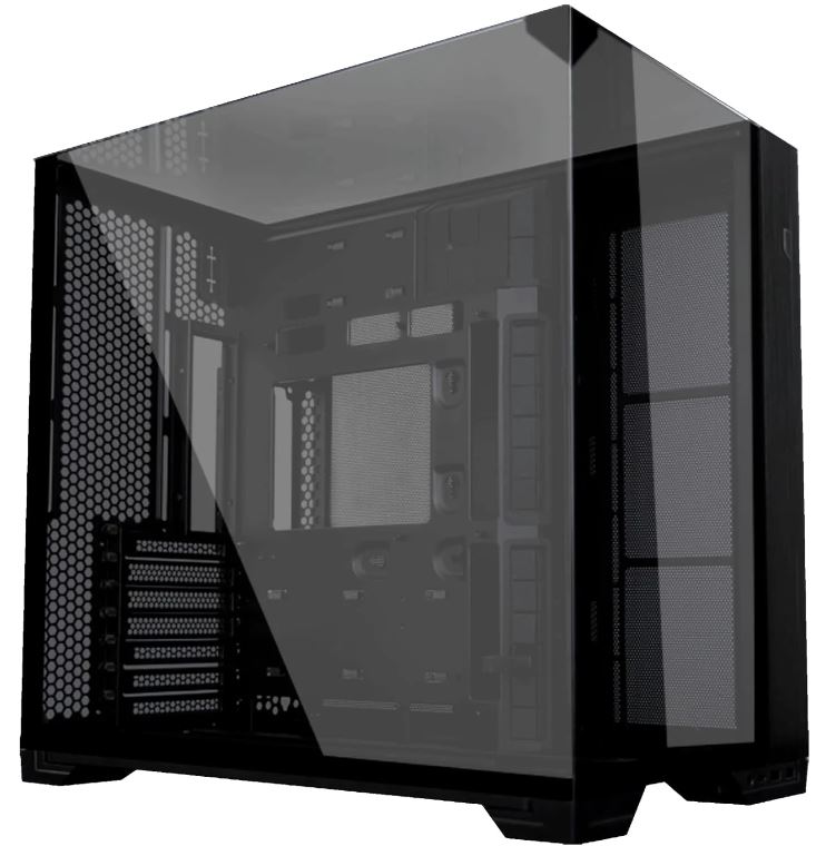 Case Lian Li O11 Vision Compact Mid Tower ATX PC Case - NEGRO - G99.O11VPX.00