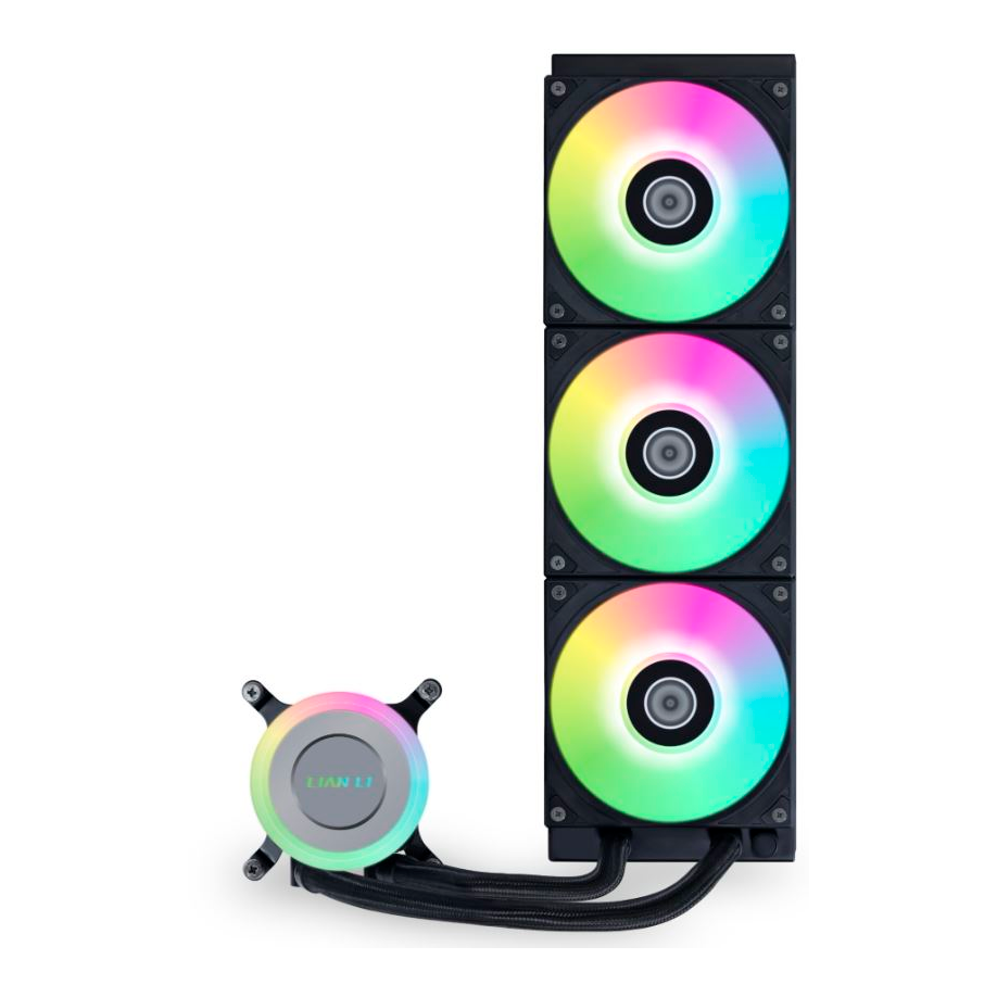 Enfriamiento Liquido Lian Li, GA II Lite 360, 360mm Intel/AMD Negro - G89.GA2L36RB.00 