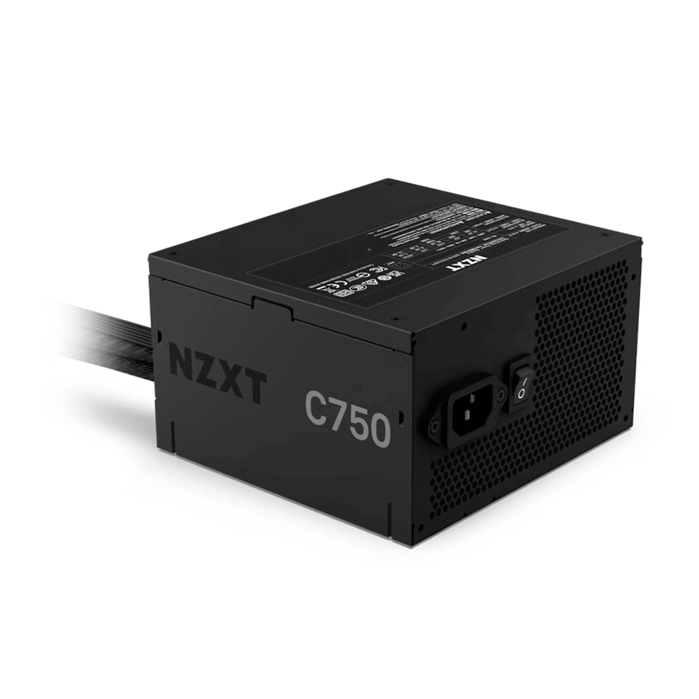 Fuente de poder NZXT,  C750 Watt 80 Plus Bronze Non-modular PA-7B2BB-US 