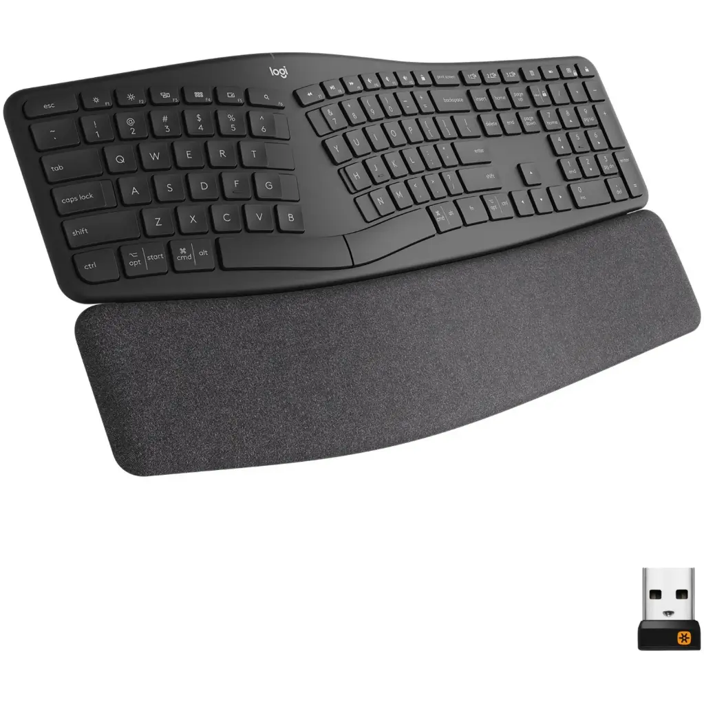 Teclado Inalámbrico Logitech ERGO K860 2.4 GHz, Bluetooth 5.0, 920-009166