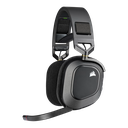Headset Corsair HS80 RGB Wireless Carbon, PC, Mac, PlayStation 4 y 5 - CA-9011235-NA