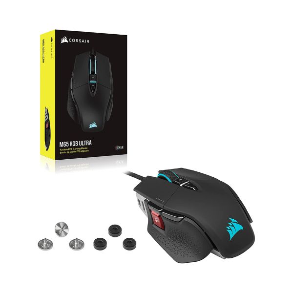 Mouse Corsair M65 RGB ULTRA, 26000 DPI- Negro - CH-9309411-NA2