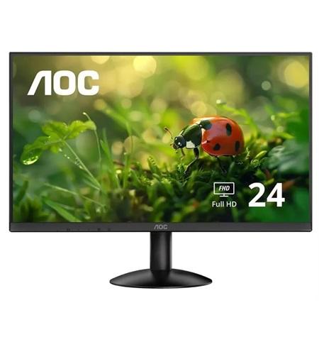 MONITOR AOC FHD 23.8" HDMI, 120HZ, IPS 24B30H2 BLACK
