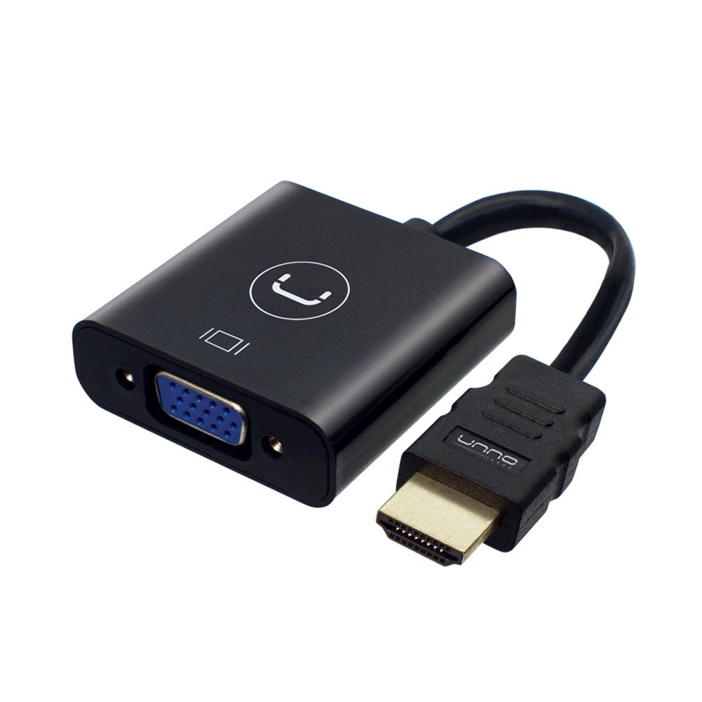 Adaptador HDMI a VGA Unno Tekno - AD4202BK