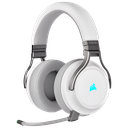 Headset Corsair Virtuoso RGB 7.1, Wireless Blanco/Gris, 20 Hz – 40,000 Hz, 20hrs, RGB, PC, MAC, Play Station,  CA-9011186-NA