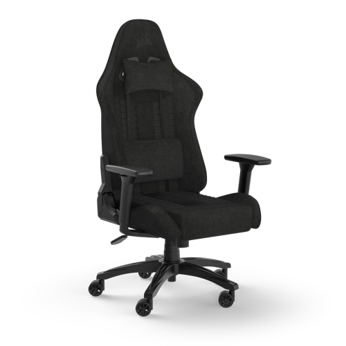 Silla Corsair  TC100 RELAXED - Fabric - Negro/negro - CF-9010051-WW