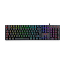 Teclado Mecanico Redragon Shrapnel Negro, Switch Azul, Full Size, Low Profile, USB Tipo A, RGB Chroma, K589RGB SP-BLUE Open Box