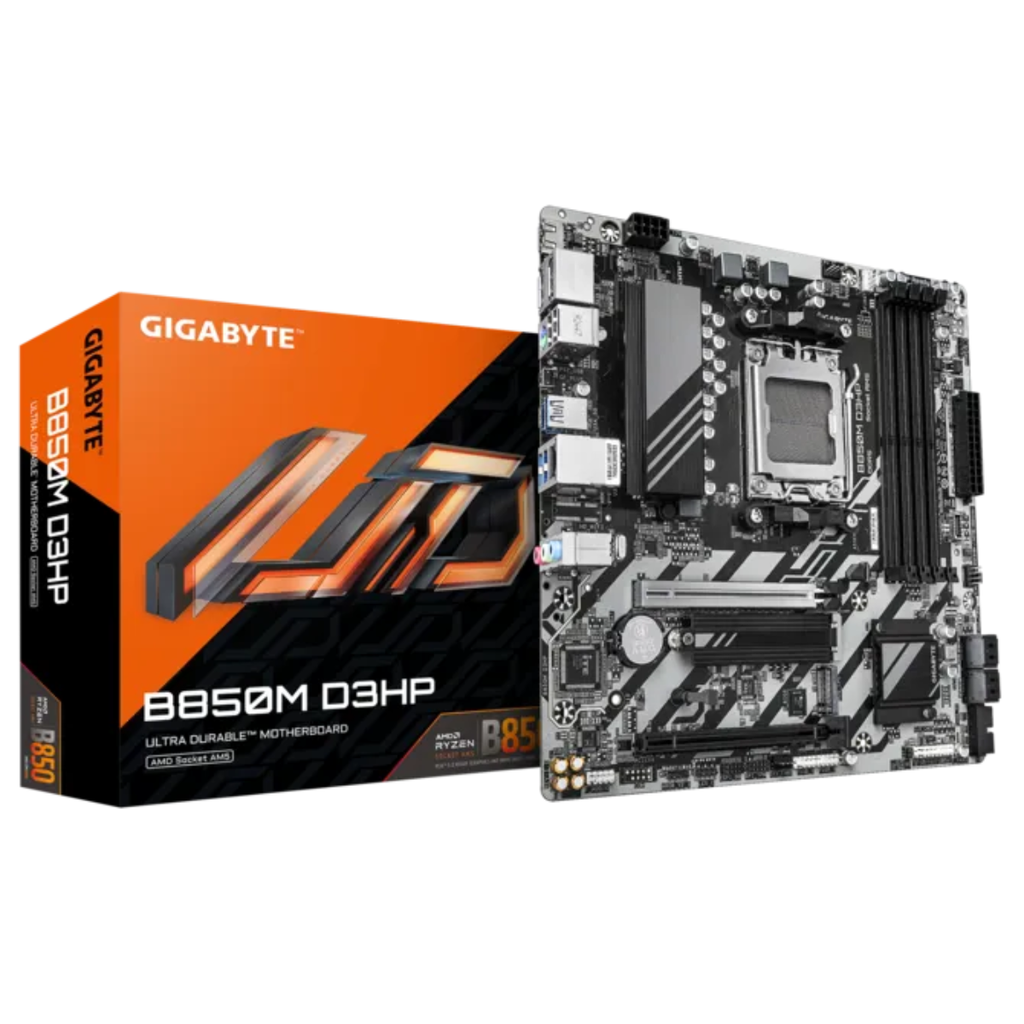  Tarjeta Madre Gigabyte B850M D3HP - AM5 - 9MB85MHP-00-G10