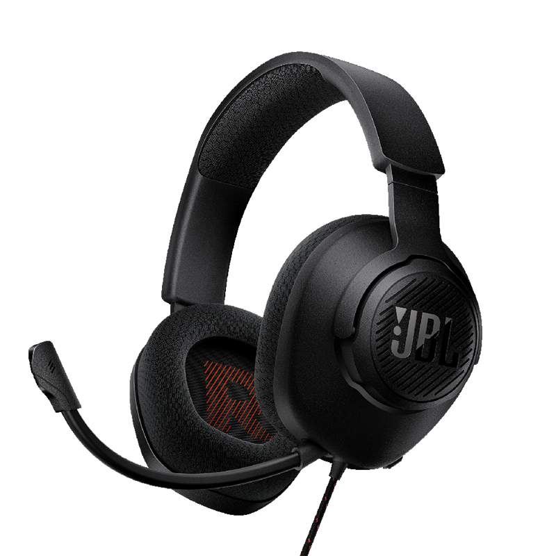 Headset, JBL Quantum 100 M2 Gaming Black, JBLQTUM100M2BLKAM, PC, PS4, PS5, Xbox, Nintendo Switch y Mac