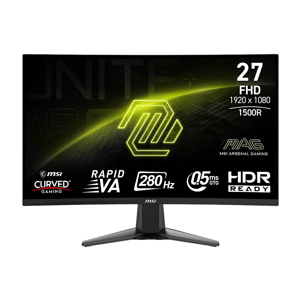 Monitor MSI MAG276CXF, Curvo - 27" - FHD - 280Hz, 0.5ms 
