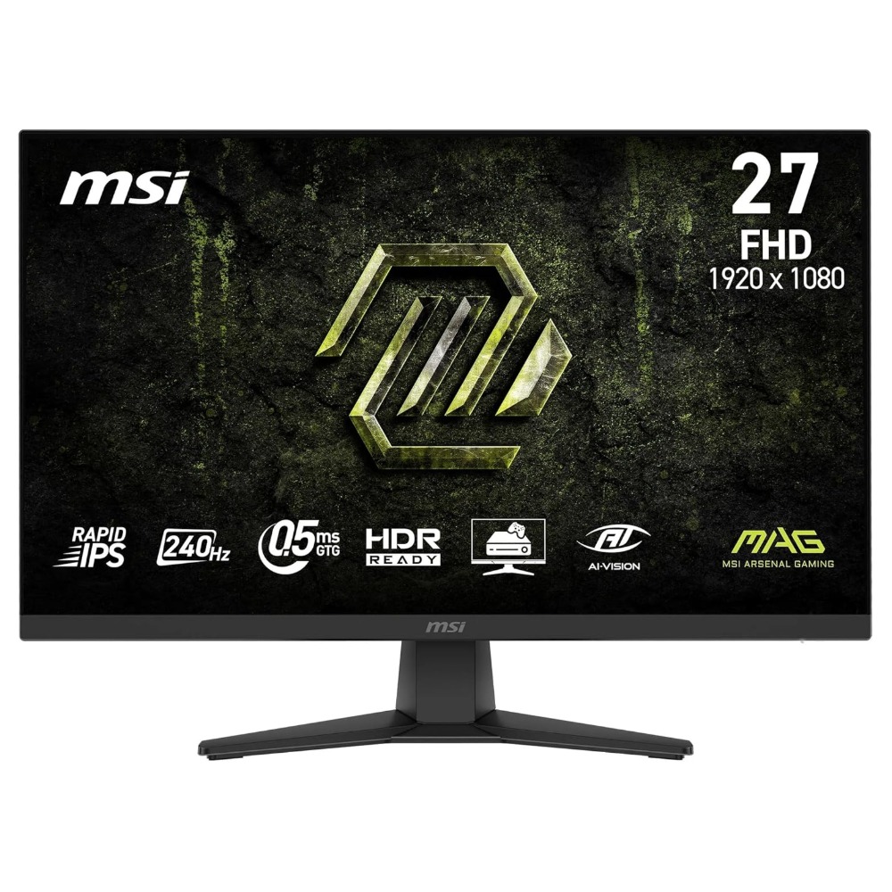 Monitor MSI MAG 272F X24 - 27" - IPS - FHD - 0.5MS - 1920x1080 - 240Hz - Negro - 9S6-3CE51T-014
