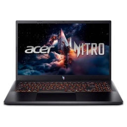 Laptop Acer Nitro V15 - I5 13420H - 16 GB DDR4 - SSD 512 GB - RTX5050 - 15.6"- IPS - 165Hz - Obsidian Black - NH.U1PAA.004