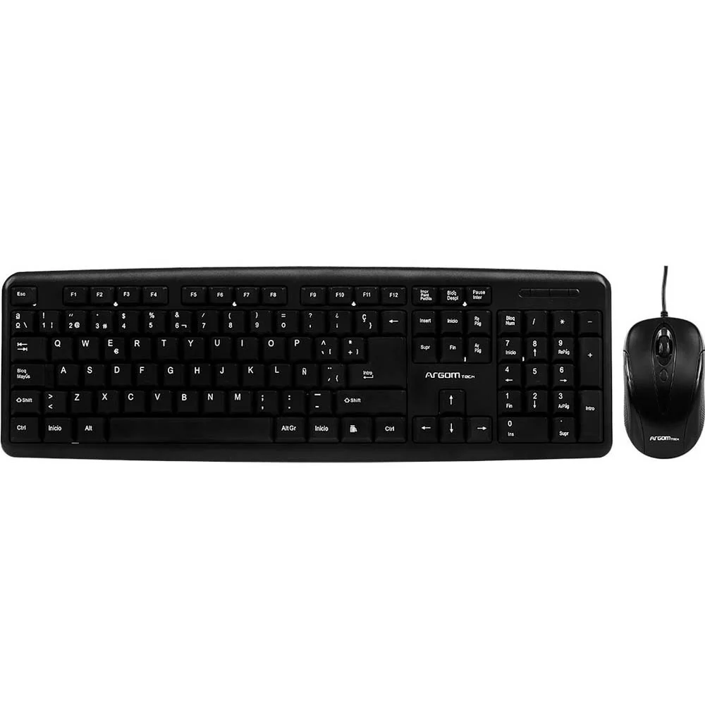 Combo de Teclado/Mouse Argom, USB, Ingles, ARG-KB-1478