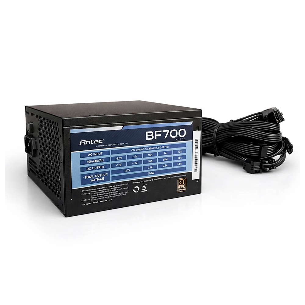 Fuente De Poder Antec BF700 - 80 Plus Bronce - BF700 US