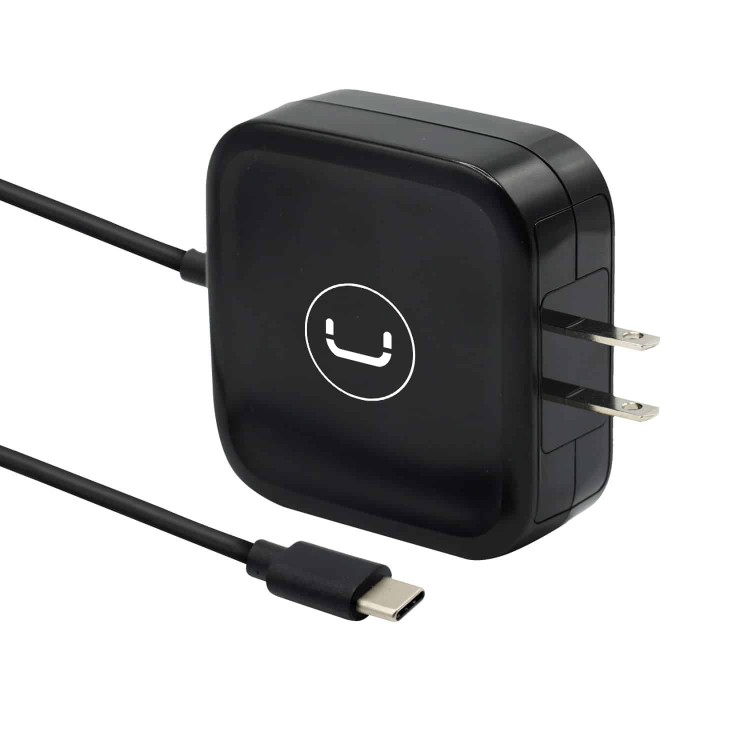 Cargador UNNO TEKNO Tipo C All in One 65w - PW5293BK, Carga rápida de 65W compatible: Laptops tipo C, celulares carga rapida.