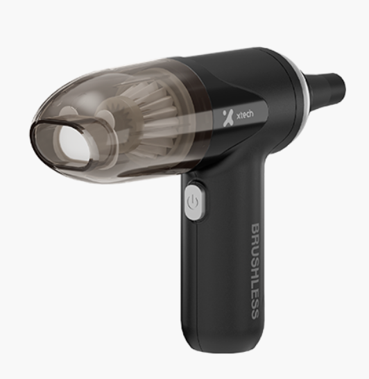 Aspiradora y Sopladora 50W Xtech BlitzAir 2in-1, Inalambrico, 50KRPM, XTA-810