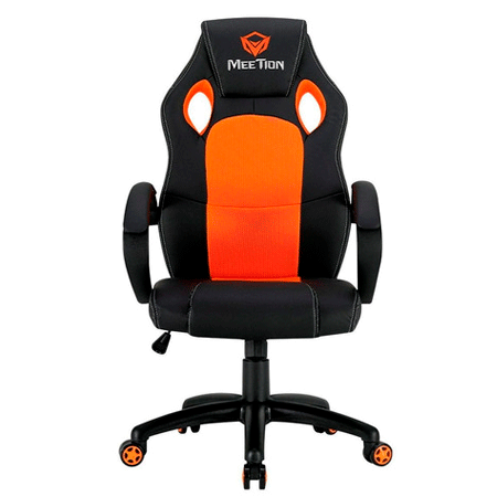Silla Gamer, MEETION MT-CHR05, Negro-Naranja  