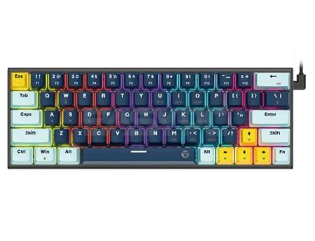Teclado mecanico FANTECH MK874V2 ATOM63 RGB MIZU EDITION SWITCH RED