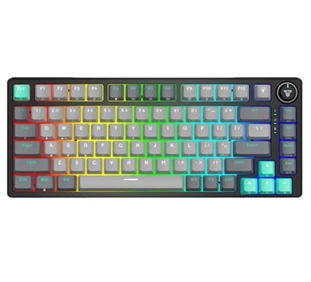 TECLADO MECANICO INALAMBRICO FANTECH MK913 ATOM PRO83 MERCURY SWITCH RED