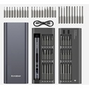 Herramientas Ecraber, kit de destornilladores de precisión electrico 34 en 1-  magnético, portátil, aleación de aluminio