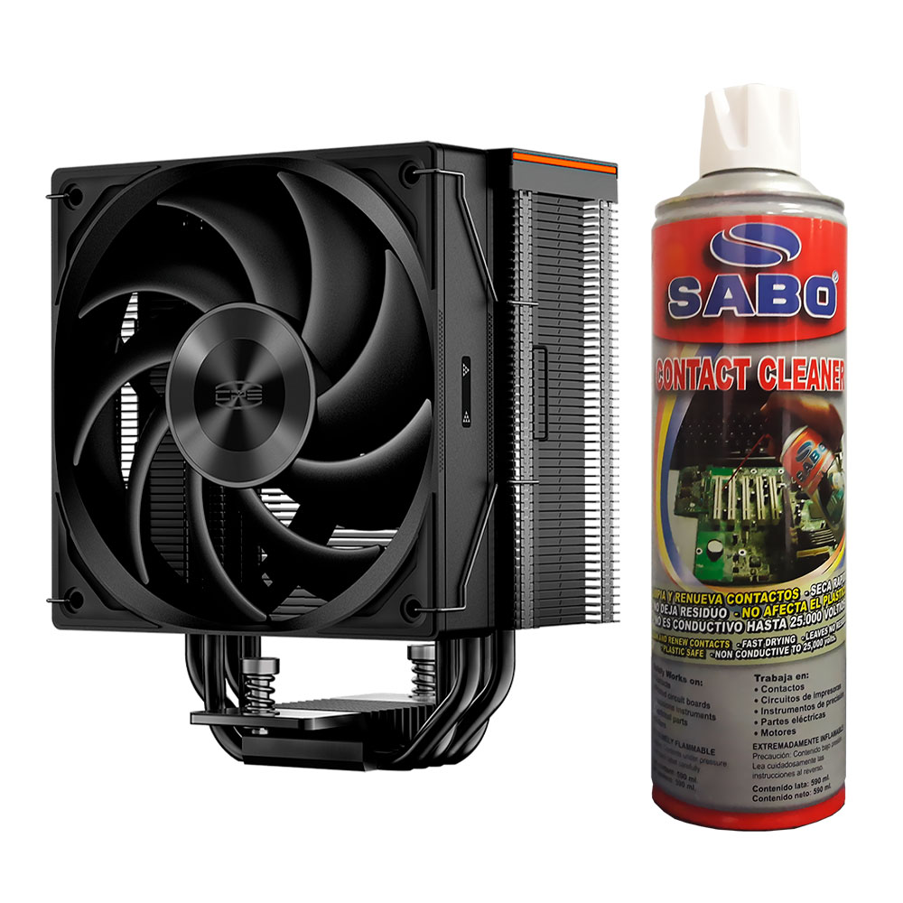 Bundle | Disipador CPS TDP 240W, RZ400 + Contac Cleaner 590ml