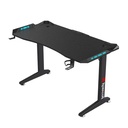 Escritorio Gamer Redragon GD-3101BK - 140x60cm- Diseño Fibra de Carbono - Negro 