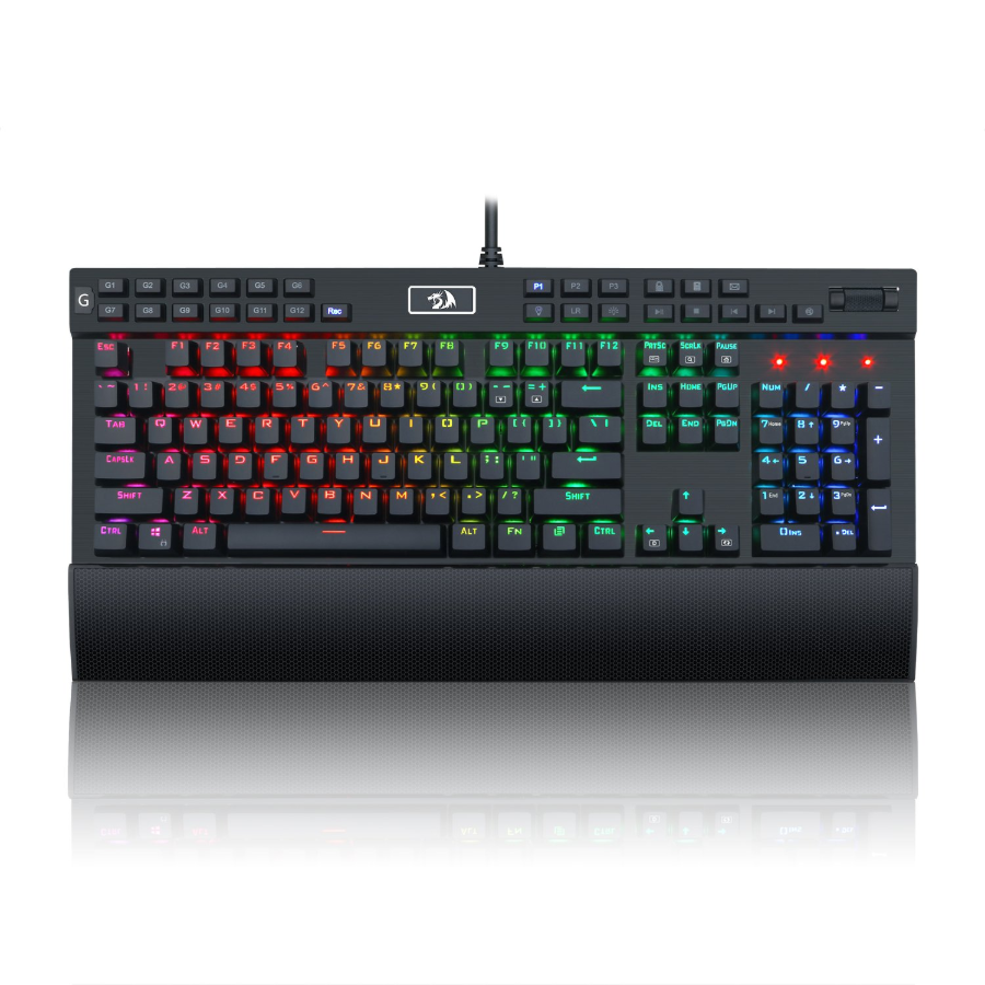 Teclado Mecanico Redragon YAMA - DustProof Purple - Negro - K550RGB-1
