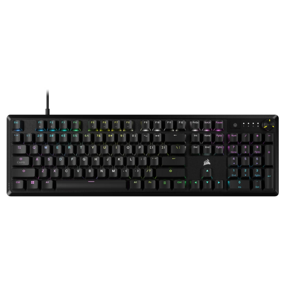 Teclado Mecánico Corsair K70 RGB CORE, Español - RED, Frame de aluminio - PC-MAC-XBOX- PlayStation - CH-910971E