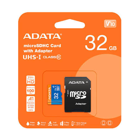 Memoria MicroSD ADATA 32GB Clase 10 - AUSDH32GUICL 10A1-RA1