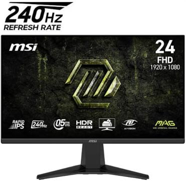 Monitor MSI MAG 245F X24 - 24" - IPS - FHD - 0.5MS - 240Hz - Negro - 9S6- 3BC81M-004