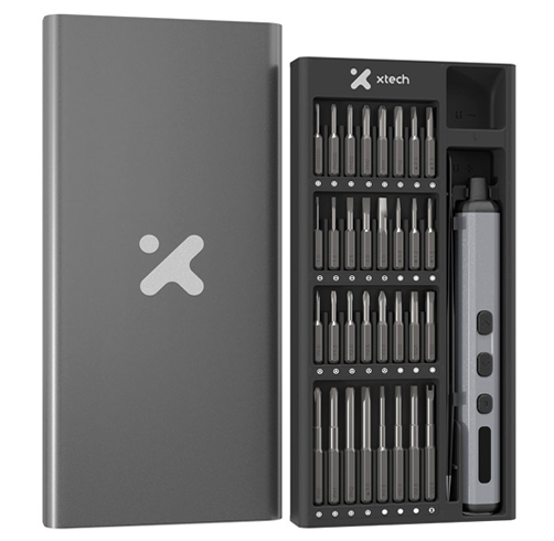 Destornillador Electrico Xtech 68-en-1 High-Precision Electric ScrewdriverKit XTA-821