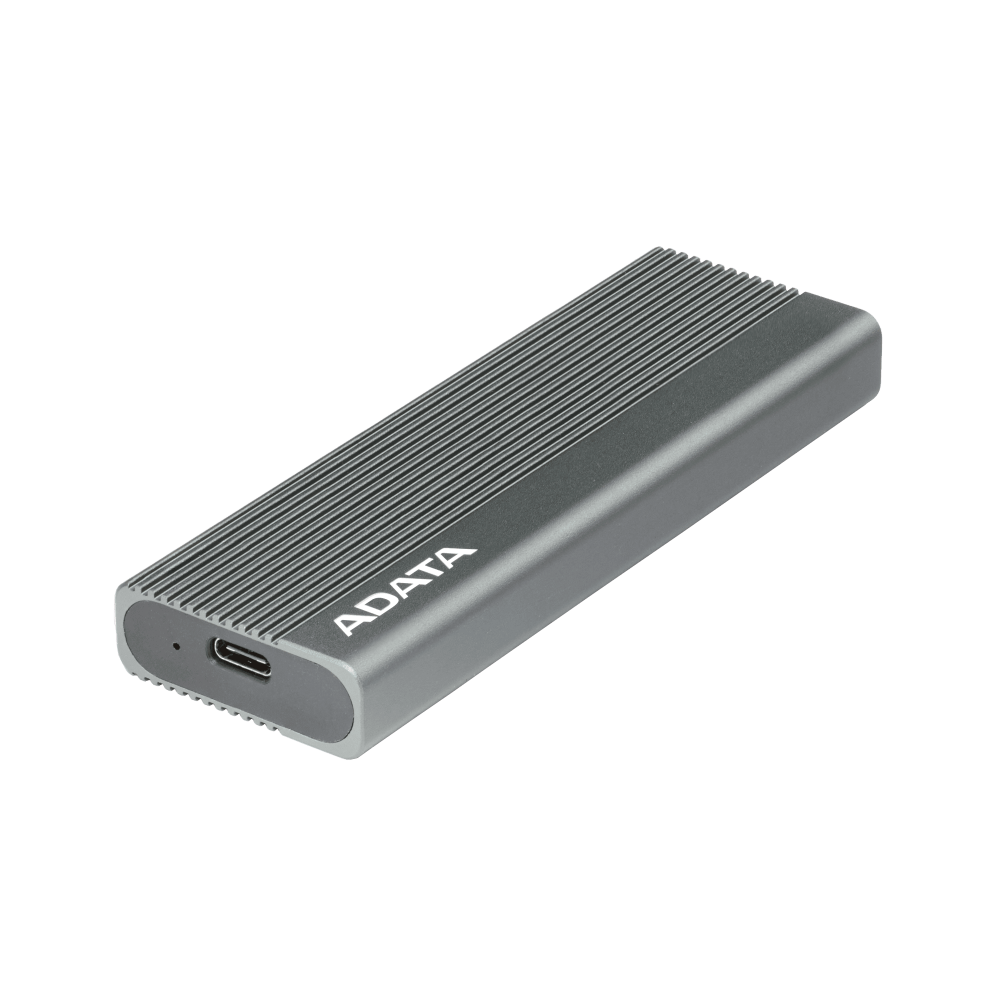 Enclosure ADATA EC680 para SSD M.2 NVMe/SATA – USB 3.2 Gen2 10Gbps, Type-C, Negro 