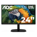 MONITOR AOC 24" (23.8") 24B35H3, FHD (1920X1080) 120HZ, PANEL IPS, HDMI, VGA, HDR, ADAPTIVE SYNC, VESA.