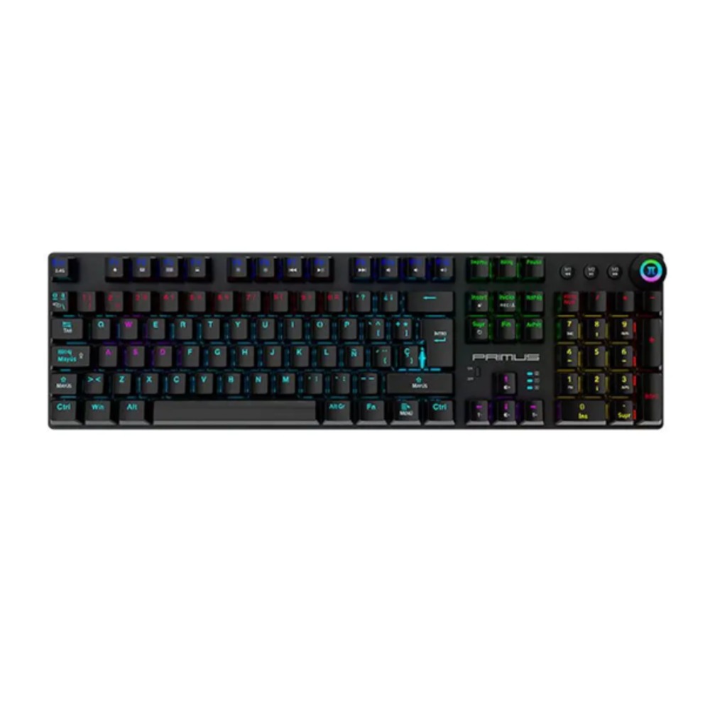 Teclado mecanico Inalambrico 92T  PRIMUS Ballista,  PKS-094S Spanish Red switch