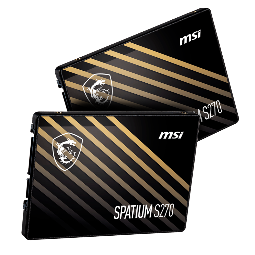 2X Tanto 🤑 | Unidad de estado solido MSI 480GB SPATIUM, S270 SATA 2.5, SSD  S78-440E350
