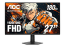MONITOR AOC 27" 27G50F2 GAMING FHD (1920X1080) 180HZ, 1 HDMI, 1 DISPLAYPORT 1.4, SALIDA AUDIO 3.5MM, VESA, ADAPTIVE SYNC