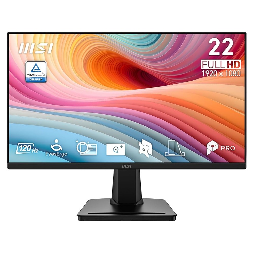 Monitor MSI PRO MP225 E12VL VA 22" 1920x1080 120Hz 1ms HDMI VGA/VESA