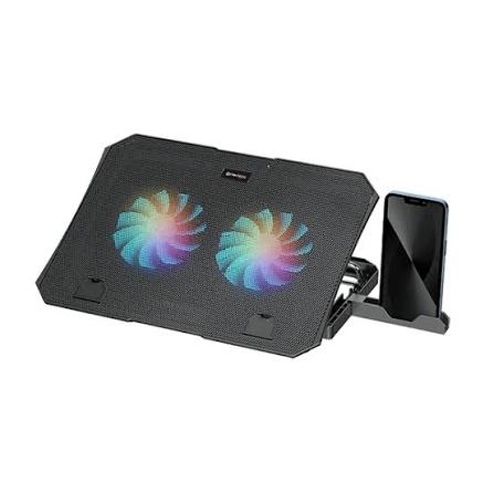 Base de Ventilacion Para Laptops FANTECH NC14 345x250x28mm  2 Ventiladores de 800-1000 RPM