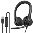 Audifono tipo Diadema Meetion H390 - Negro - H390 USB