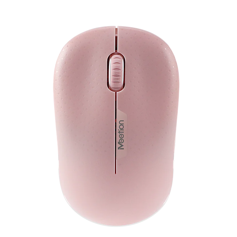 Mouse Meetion R545 - Wireless - Rosado - R545