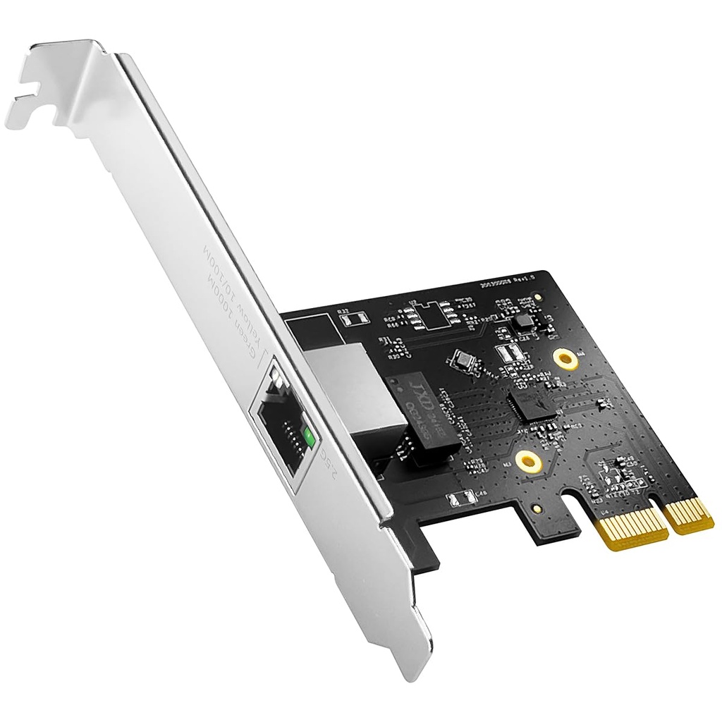 Adaptador Tarjeta de Red PCI Cudy Ethernet PCIE PE25 10/100/1000/2500 Mbps Ethernet Port