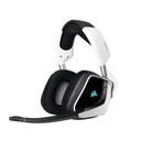 Headset Corsair Void RGB Elite inalambrico - Blanco -  PC PS5 PS4, Driver 50 mm  frecuencia de 20 Hz a 30,000 Hz., CA-9011202-NA