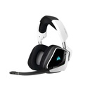 Headset Corsair Void RGB Elite inalambrico - Blanco -  PC PS5 PS4, Driver 50 mm  frecuencia de 20 Hz a 30,000 Hz., CA-9011202-NA