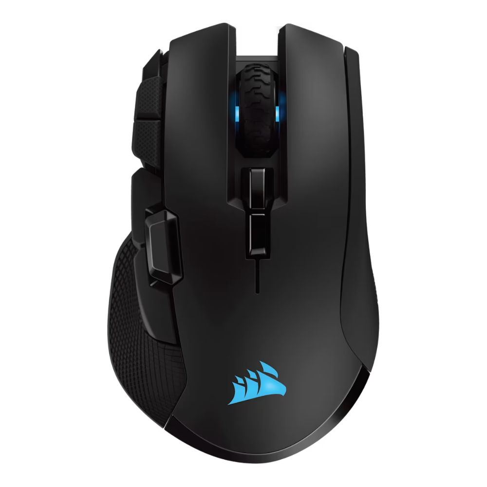 Mouse Gamer Corsair Ironclaw RGB Wireless, 18000 DPI, Bluetooth/SLIPSTREAM, 10 Botones CH-9317011-N